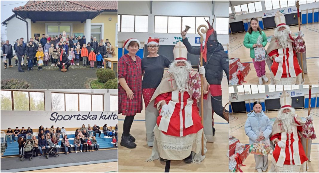 FOTO Sveti Nikola i Krampus posjetili mališane u Draškovcu i Hemuševcu GLAVNA