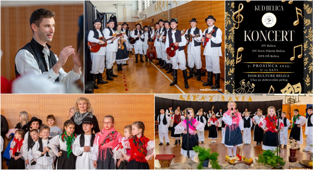 U nedjelju, 7. prosinca, godišnji koncert KUD-a Belica uz nastup djece iz vrtića i škole! GLAVNA 2025 12 05T134420.207