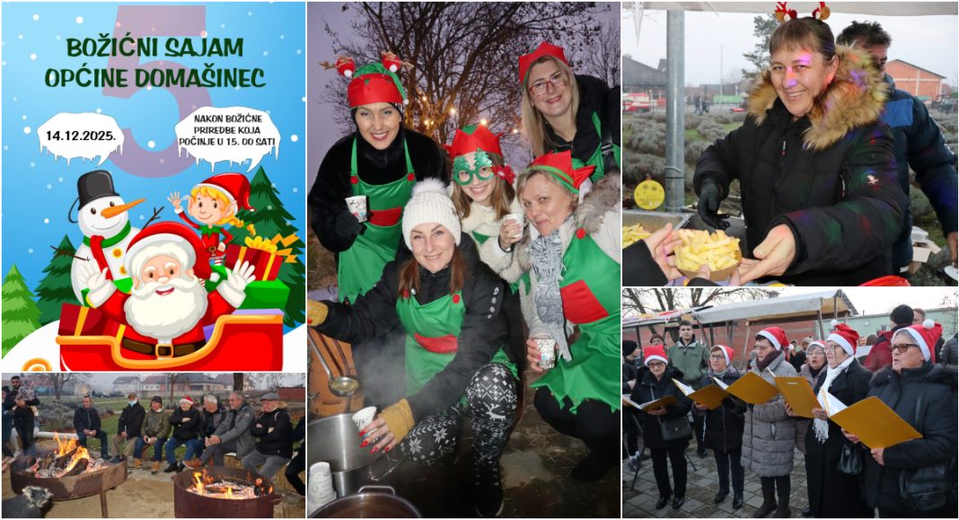 Dođite u nedjelju, 14. prosinca, na 5. Božićni sajam Općine Domašinec! GLAVNA 2025 12 05T140649.729