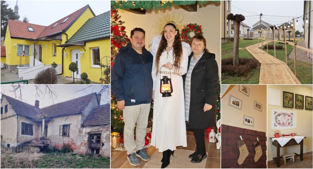 FOTO Obitelj Slaviček od ruševne kuće u D. Kraljevcu u 4 godine stvorila ‘Isusekovu hižicu’! GLAVNA 2025 12 08T182736.651