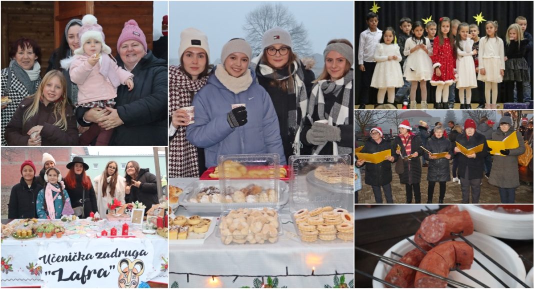 FOTO/VIDEO 5. Božićni sajam Općine Domašinec uz fine kolače, pečeni jeger i ‘Raspjevane djevojčice’! GLAVNA 2025 12 14T182126.109