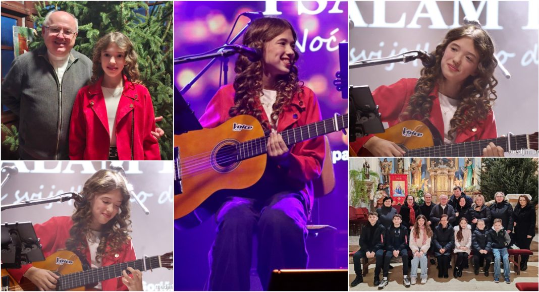 FOTO/VIDEO Ponos ujaka vlč. Josipa Drvoderića: Etel Barši zapjevala na koncertu u Goričanu! GLAVNA 2025 12 22T165816.507