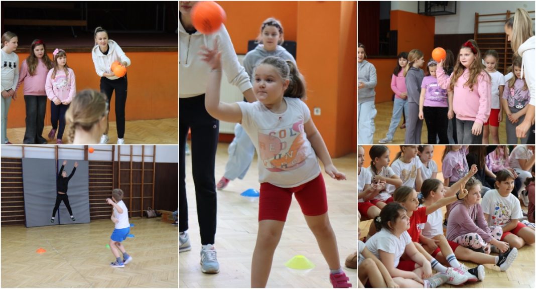Rukometna radionica oduševila učenike Osnovne škole Petar Zrinski Šenkovec GLAVNA