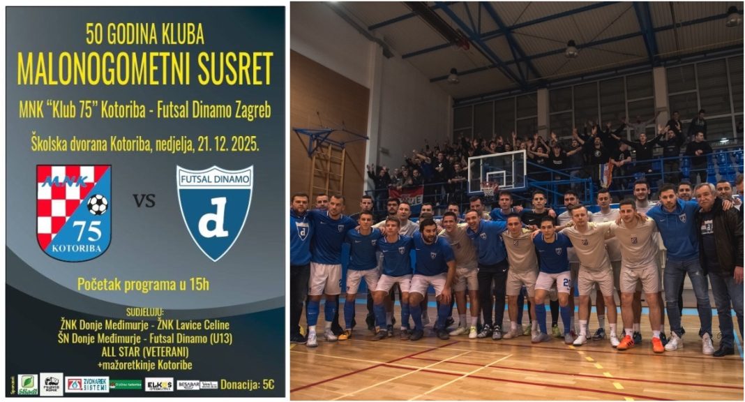 Malonogometna fešta uz poznata HNL imena i Futsal Dinamo GLAVNA