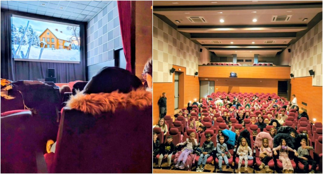 Kino projekcija filma “Božićna mišolovka” okupila mališane iz vrtića iz Kotoribe, Sv. Marije, D. Dubrave i D. Vidovca GLAVNA