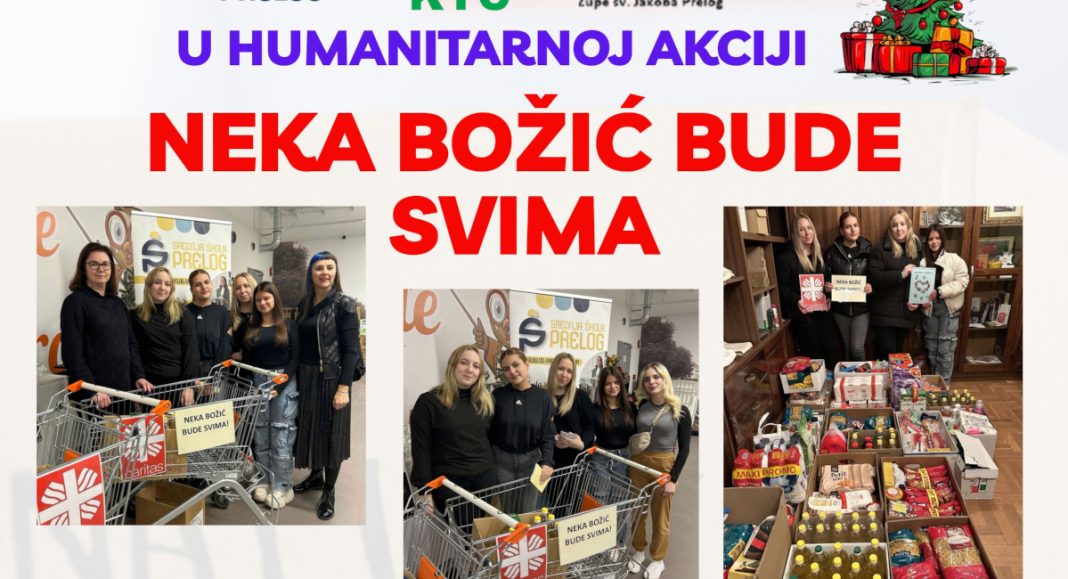 Humanitarna akcija SŠ Prelog: Neka Božić bude svima! HUMANITARNO SSPRELOG