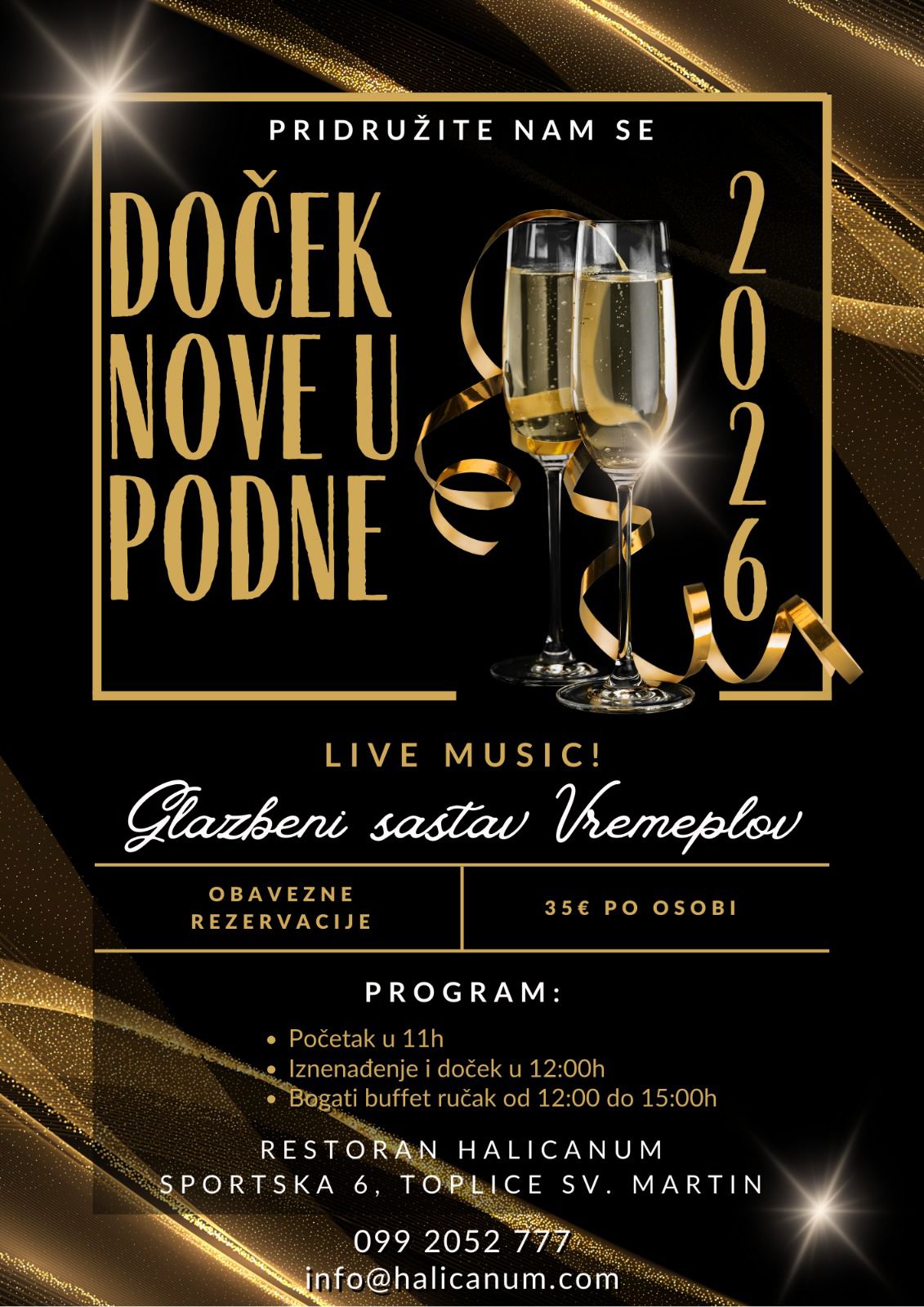 Halicanum doček u podne