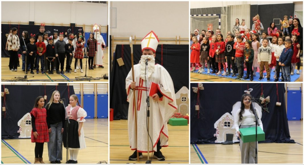 FOTO Uz priredbu i veselo druženje OŠ Orehovica zablistala u blagdanskom duhu OŠ Orehovica Božićna priredba