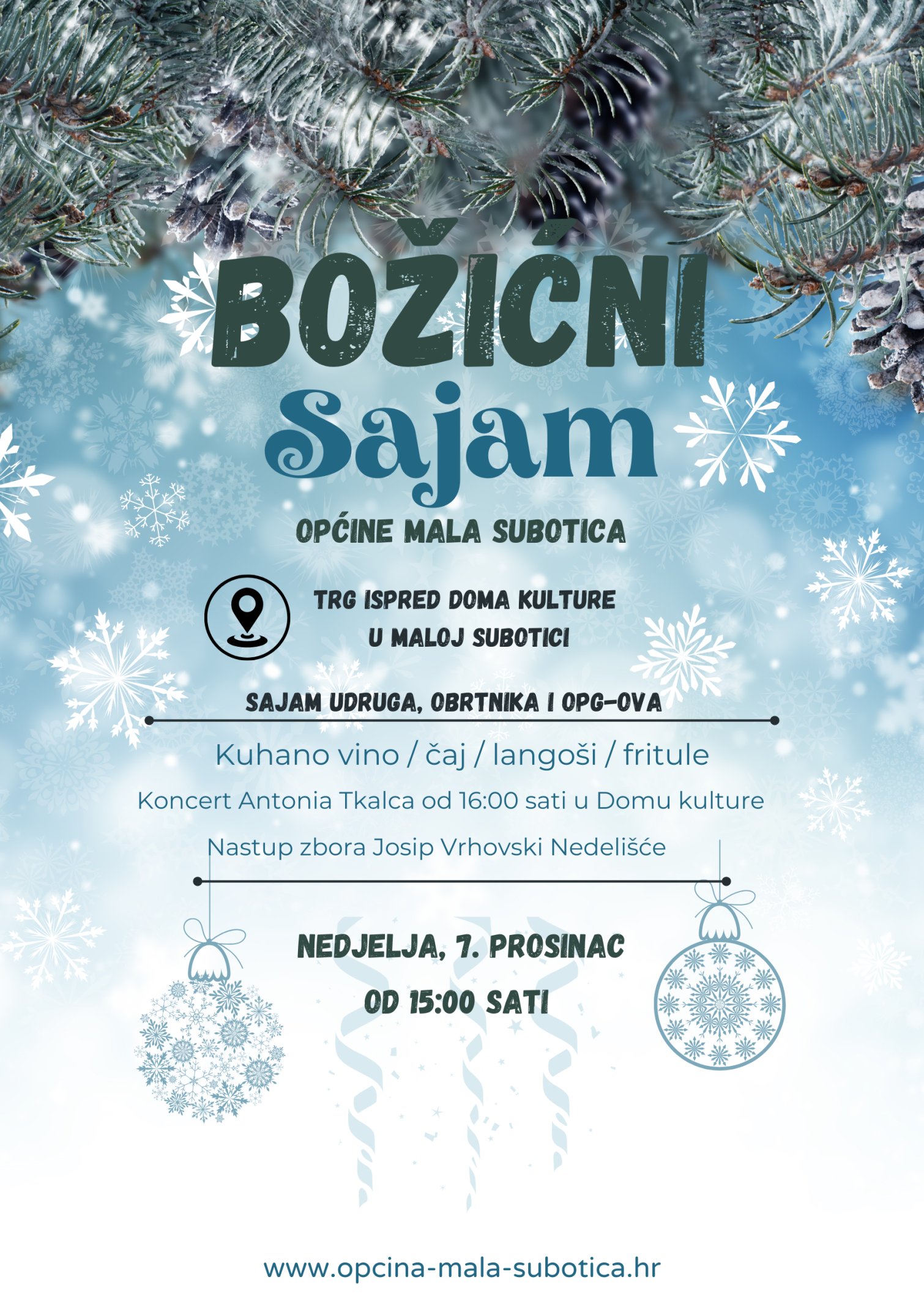 PLAKAT BOZICNI SAJAM