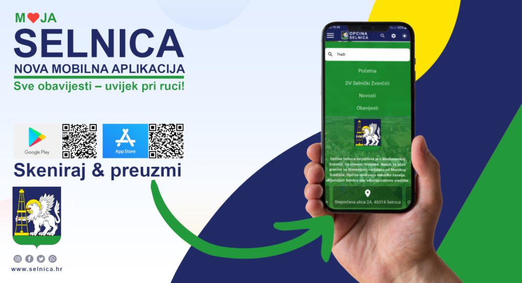 Općina Selnica lansirala novu mobilnu aplikaciju Opcna selnica aplikacija