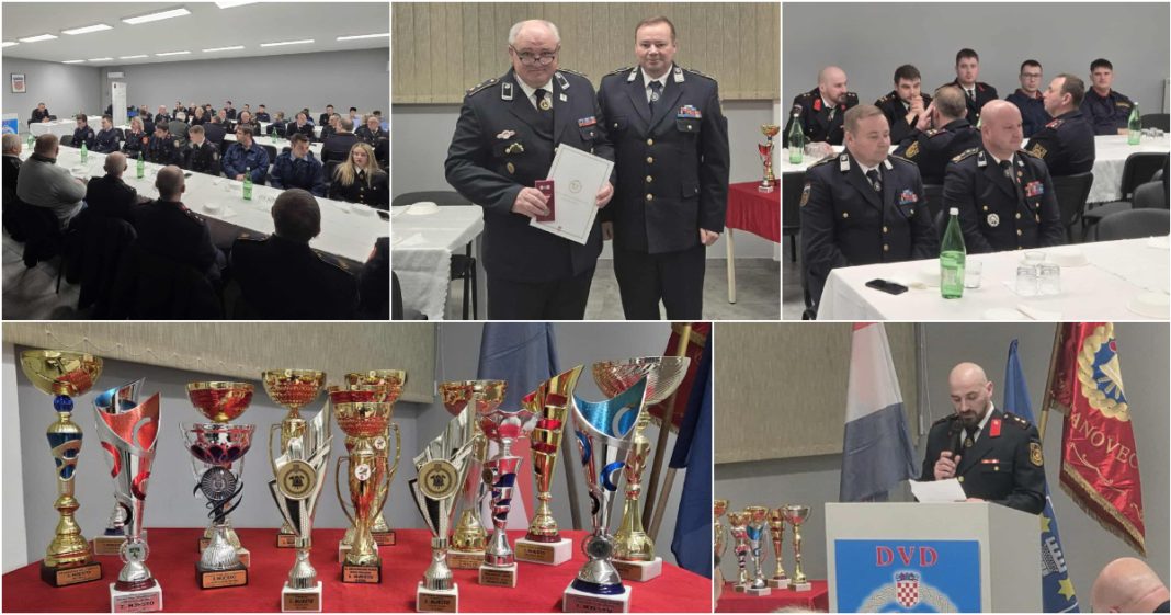 FOTO Vatrogasci DVD-a Krištanovec prvi među Međimurcima započeli ciklus godišnjih skupština BeFunky collage