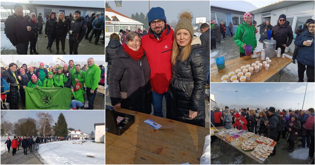 FOTO/VIDEO Nekoliko stotina sudionika na Vincekovoj stazi od Macinca do Pleškovca BeFunky collage