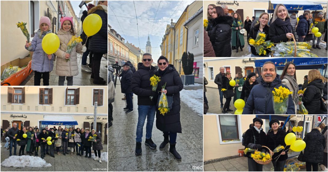 FOTO Čakovec obojen bojama mimoza i sunca BeFunky collage