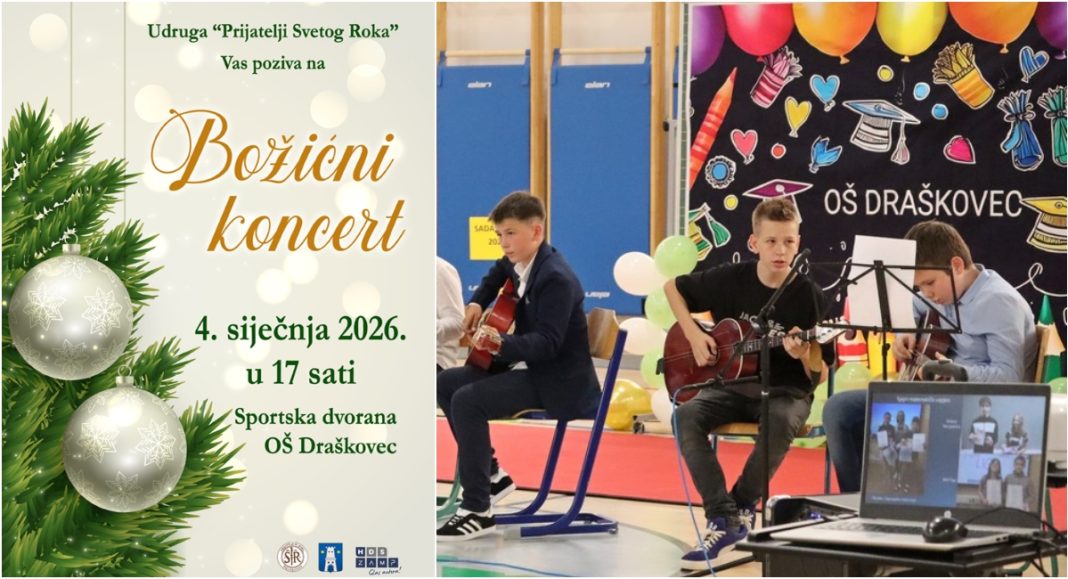 U Draškovcu se 4. siječnja održava božićni koncert uz nastupe djece, zborova i limene glazbe BeFunky collage 2026 01 01T140947.664