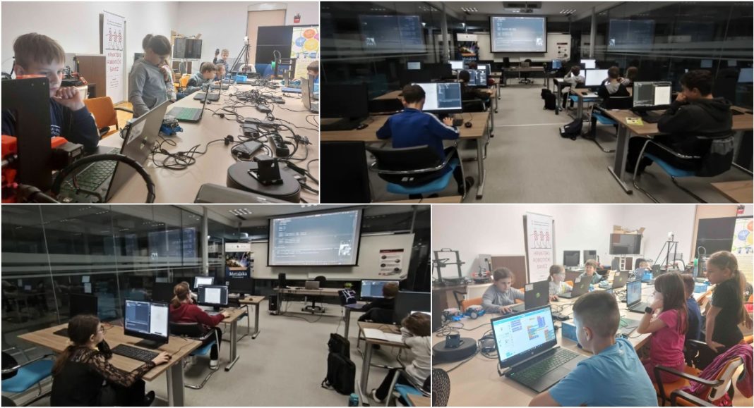 FOTO Mladi informatički stručnjaci kroz robotiku i Python približili programiranje djeci i mladima u Čakovcu BeFunky collage 2026 01 02T075236.915