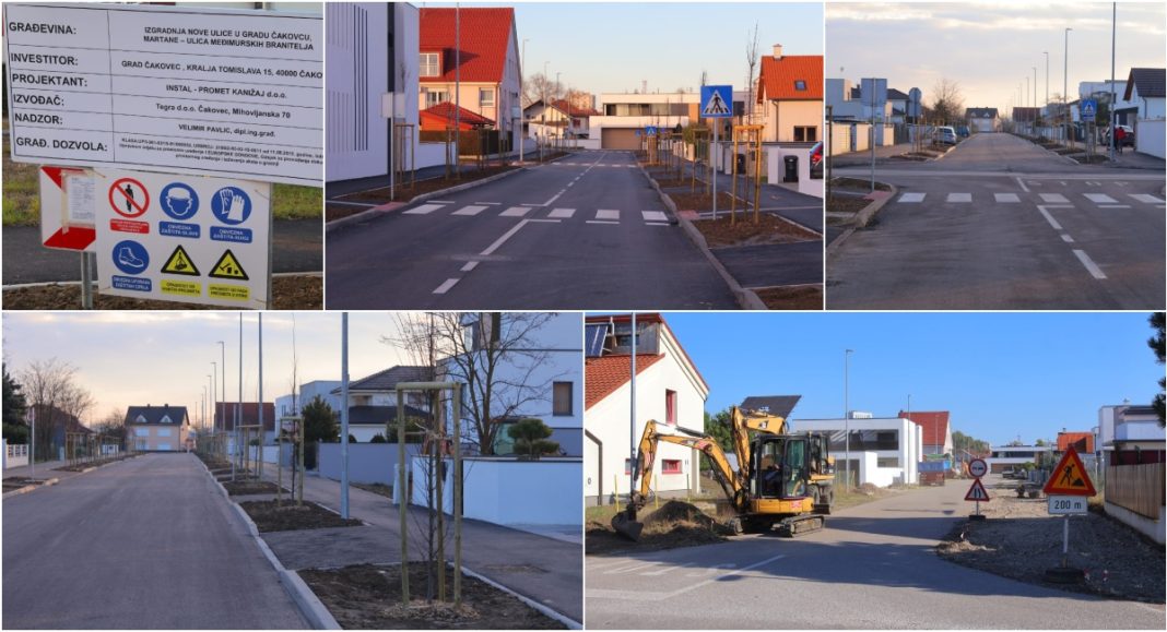 FOTO Obnovljena Ulica Međimurskih branitelja u Čakovcu BeFunky collage 2026 01 02T110028.633