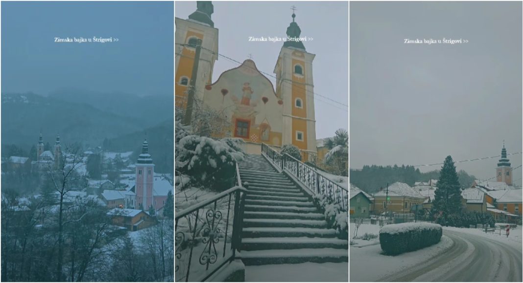 VIDEO Snijeg zabijelio Štrigovu: brežuljci pretvoreni u zimsku bajku BeFunky collage 2026 01 07T093144.159