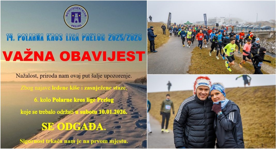 Zbog sigurnosti natjecatelja odgođeno 6. kolo Polarne kros lige Prelog BeFunky collage 2026 01 09T133022.794