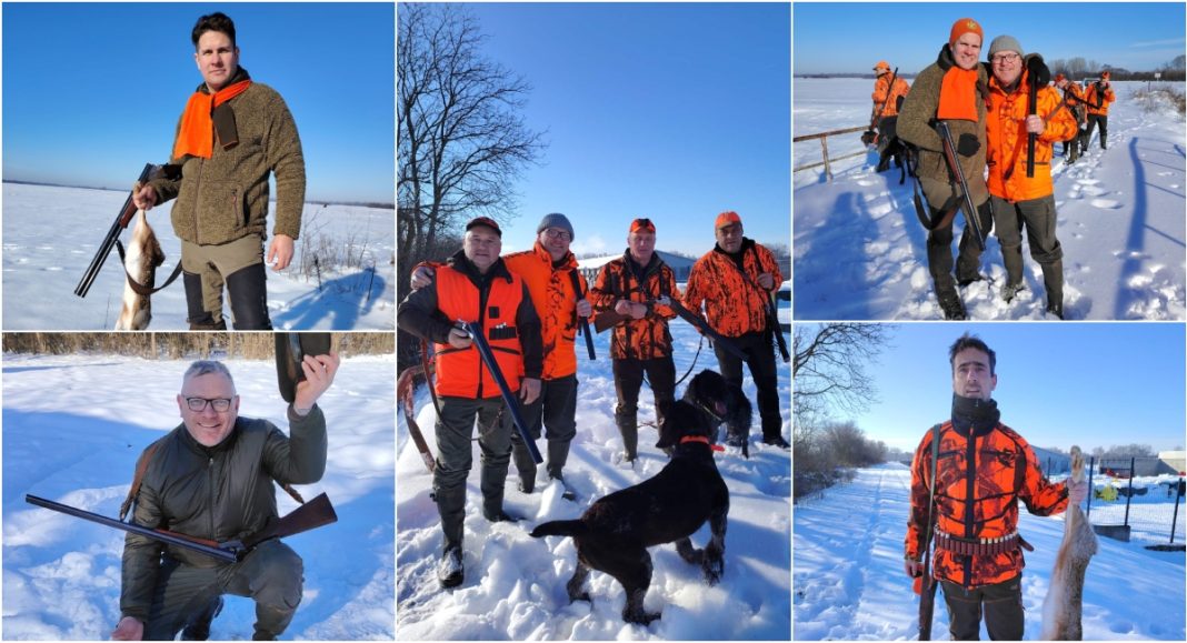 FOTO Sunce i dobra atmosfera na prvom ovogodišnjem lovu LD Jarebica Kotoriba BeFunky collage 2026 01 13T121439.144