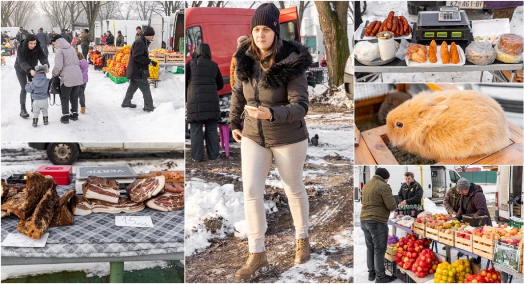 FOTO Špek je bio po 15, sušene kosti po 3 i sušeni kare po 15 eura kg. Pet pari debelih čarapa nuđen je za 7 eura! Suhi grah od 5 do 18 eura kg! BeFunky collage 2026 01 14T124806.217