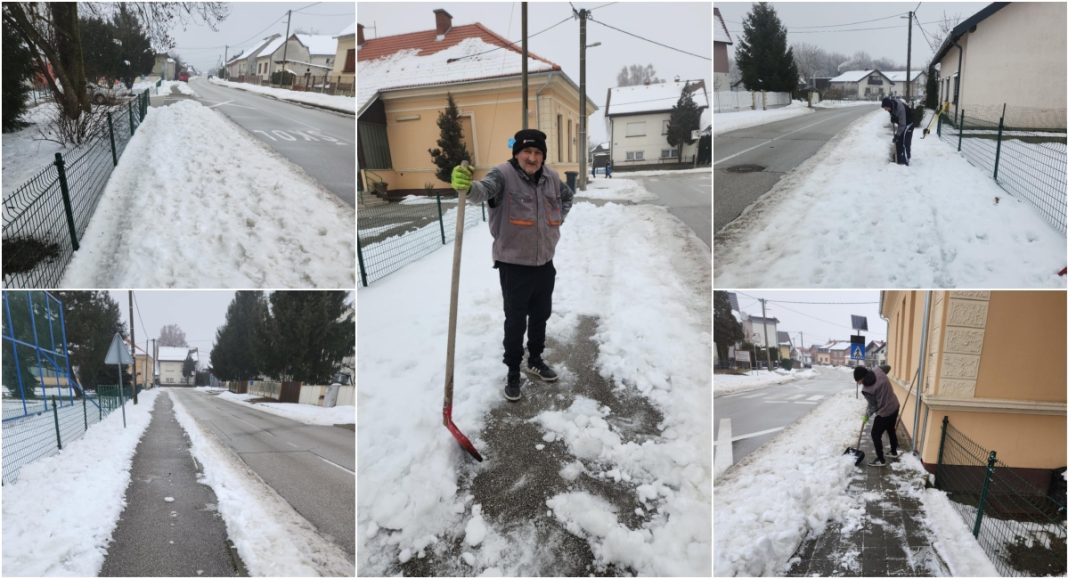 FOTO Primjer koji grije srce: Robert i Dubravko očistili snijeg za djecu BeFunky collage 2026 01 17T143306.939