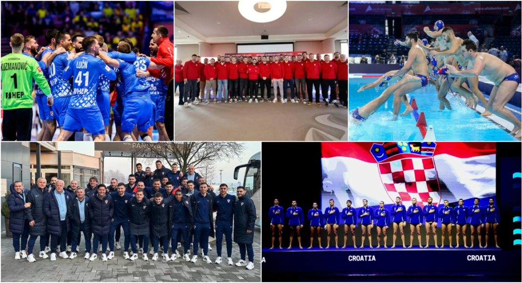 Rukometna, vaterpolo i futsal reprezentacija u borbi za važne bodove, evo gdje ih možete gledati BeFunky collage 2026 01 21T124250.347