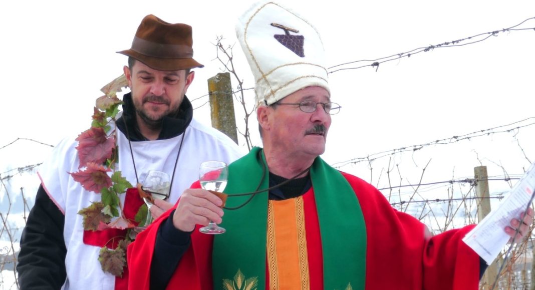 FOTO/VIDEO Kako su Ivan Žnidarić i Nikola Vugrinec iz Kuršanca iznenadili domaćina i blagoslovili su vinograd u Sv. Urbanu!? BeFunky collage 2026 01 25T152456.597