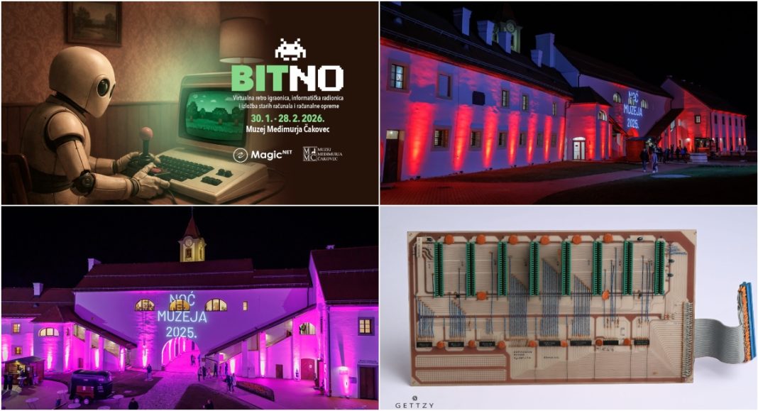 Od računala Galeb do virtualne stvarnosti: Muzej Međimurja priprema jedinstvenu Noć muzeja u znaku tehnologije i baštine BeFunky collage 2026 01 26T133205.840