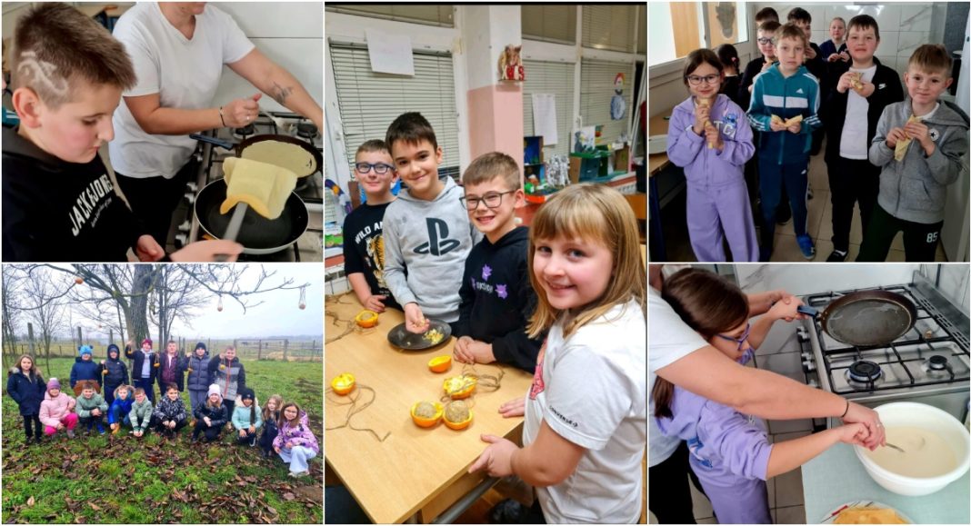 FOTO Od ptičjih hranilica do slatkih palačinki u Osnovnoj školi dr. Ivana Novaka Macinec BeFunky collage 2026 01 27T101345.220