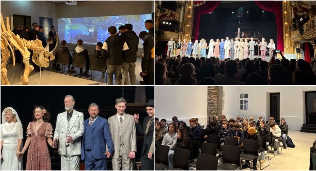 FOTO Učenici OŠ Nedelišće posjetili Muzej iluzija, Prirodoslovni muzej i predstavu „Tko pjeva zlo ne misli“ BeFunky collage 2026 01 27T124438.054