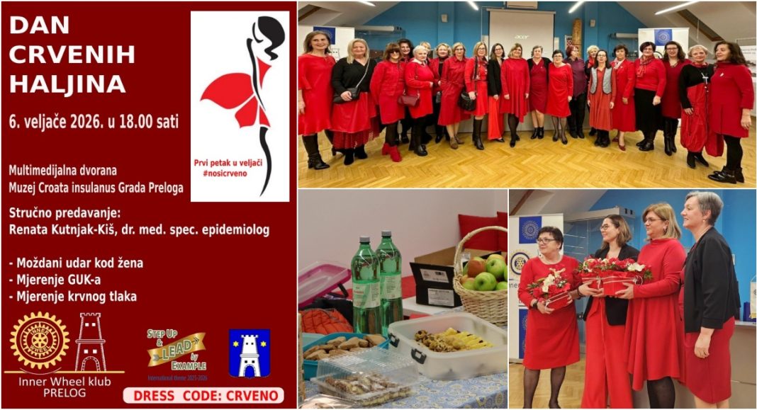 Inner Wheel klub Prelog u petak, 6. veljače, obilježava Dan crvenih haljina BeFunky collage 2026 01 28T112241.968