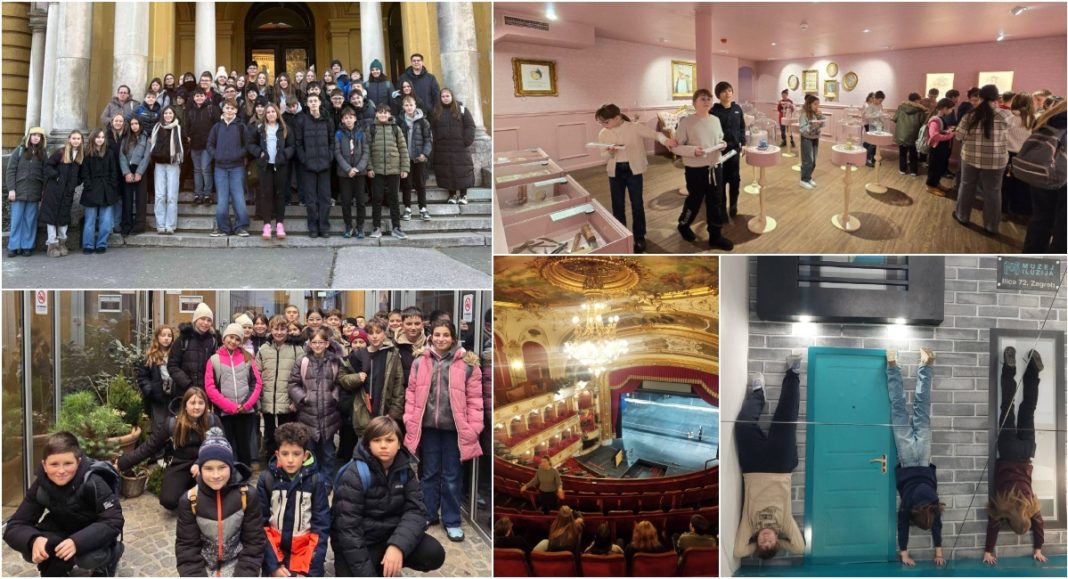 FOTO Učenici OŠ Strahoninec uživali u kulturnim sadržajima Zagreba BeFunky collage 2026 01 29T111923.156
