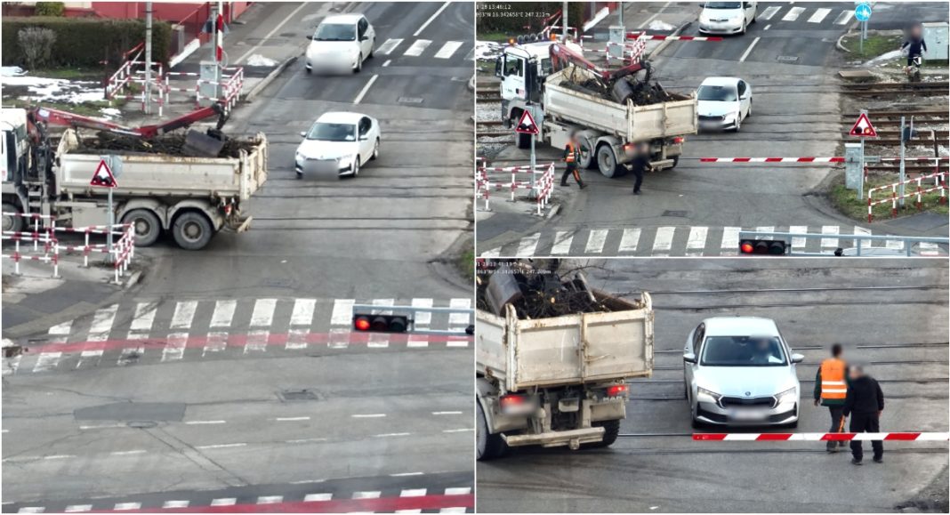 VIDEO U Varaždinu vozač ignorirao crveno i signalizaciju na pruzi: prijeti mu kazna do 1.840 eura BeFunky collage 2026 01 29T161846.625