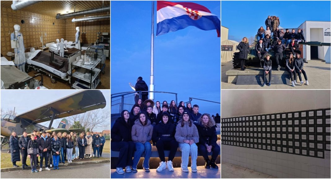 FOTO Osmaši OŠ Goričan na terenskoj nastavi u Vukovaru – lekcija iz povijesti koja se pamti BeFunky collage 2026 01 31T135852.026