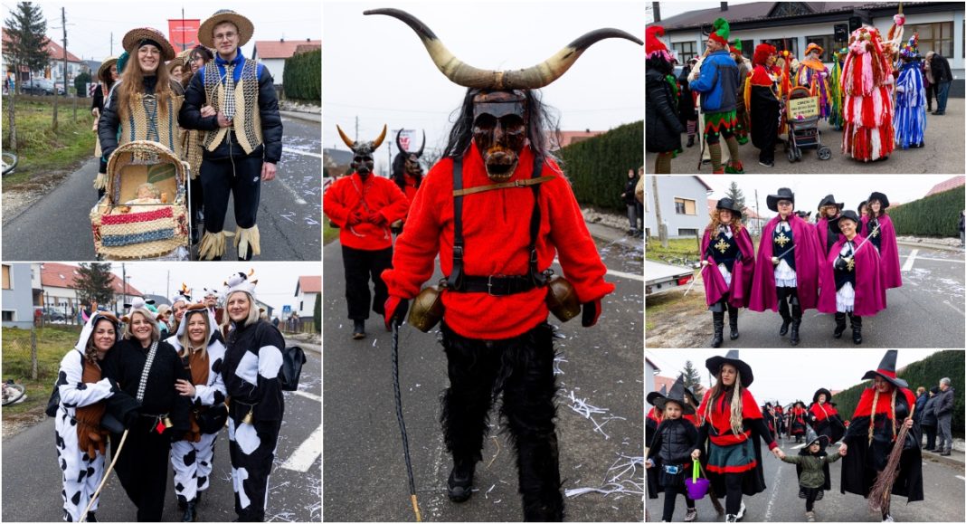 FOTO/VIDEO Mimohod, smijeh i dobra zabava obilježili fašnik u Zasadbregu BeFunky collage 2026 01 31T171831.441