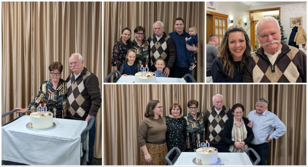 VIDEO/FOTO Ivo Josić, svima poznatiji kao ‘Žorž’ ili ‘Brko’ uz svoje najbliže proslavio 90. rođendan! IVan Josić naslovna