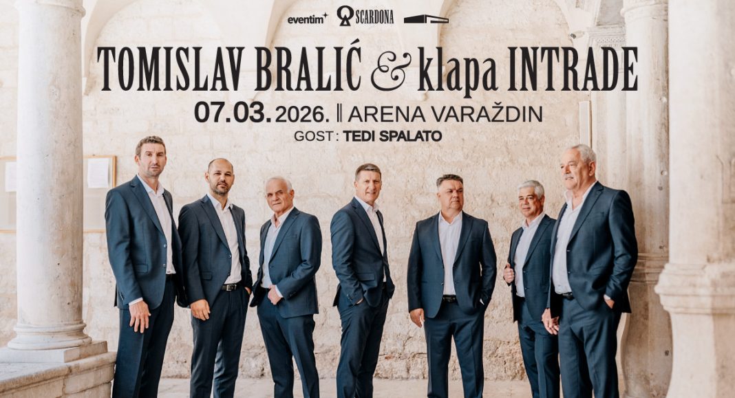Tomislav Bralić i klapa Intrade u varaždinsku Arenu donose glazbeni doživljaj za dušu KLAPA INTRADE SRENA