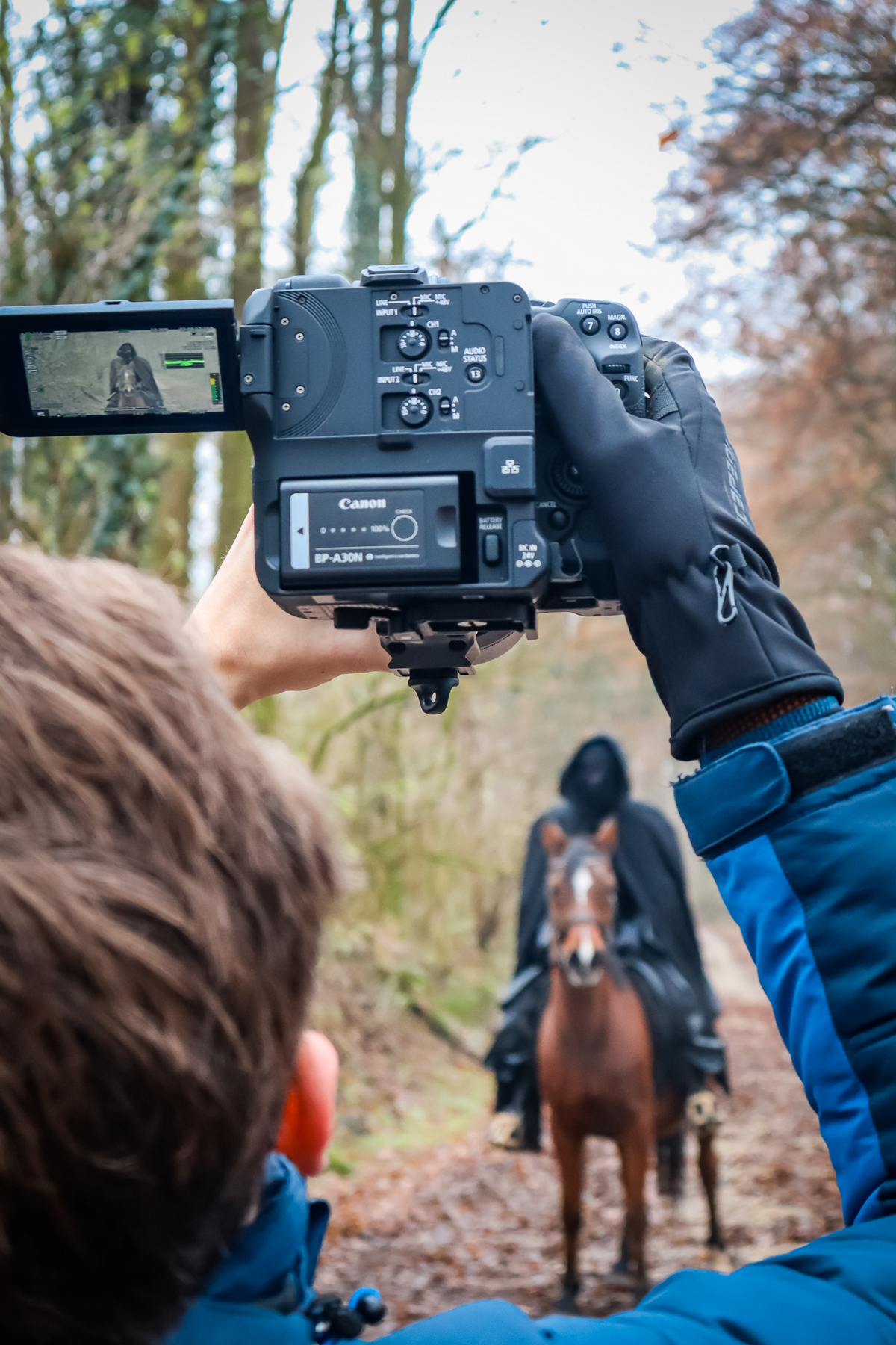 Lelek Andromeda BEHINDTHESCENES