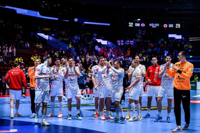Malmö: EHF Europsko rukometno prvenstvo 2026., Hrvatska Gruzija