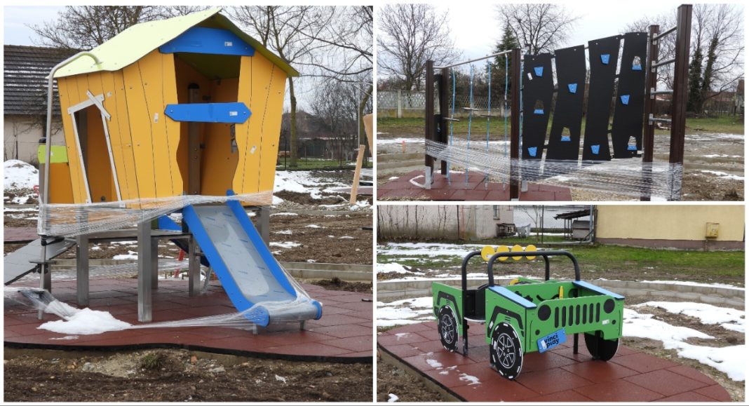 FOTO U Ulici Ruđera Boškovića u Pribislavcu niče igralište koje spaja sve generacije Igralište naslovna