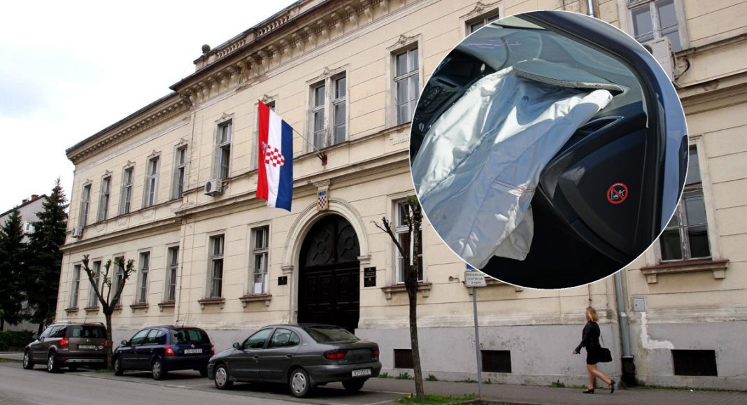 Muškarac završio pred sudom u Čakovcu jer je zbog štaka nepravilno vezao pojas te je glavom udario u vjetrobransko staklo ?akovec: Zgrada Op?inskog suda