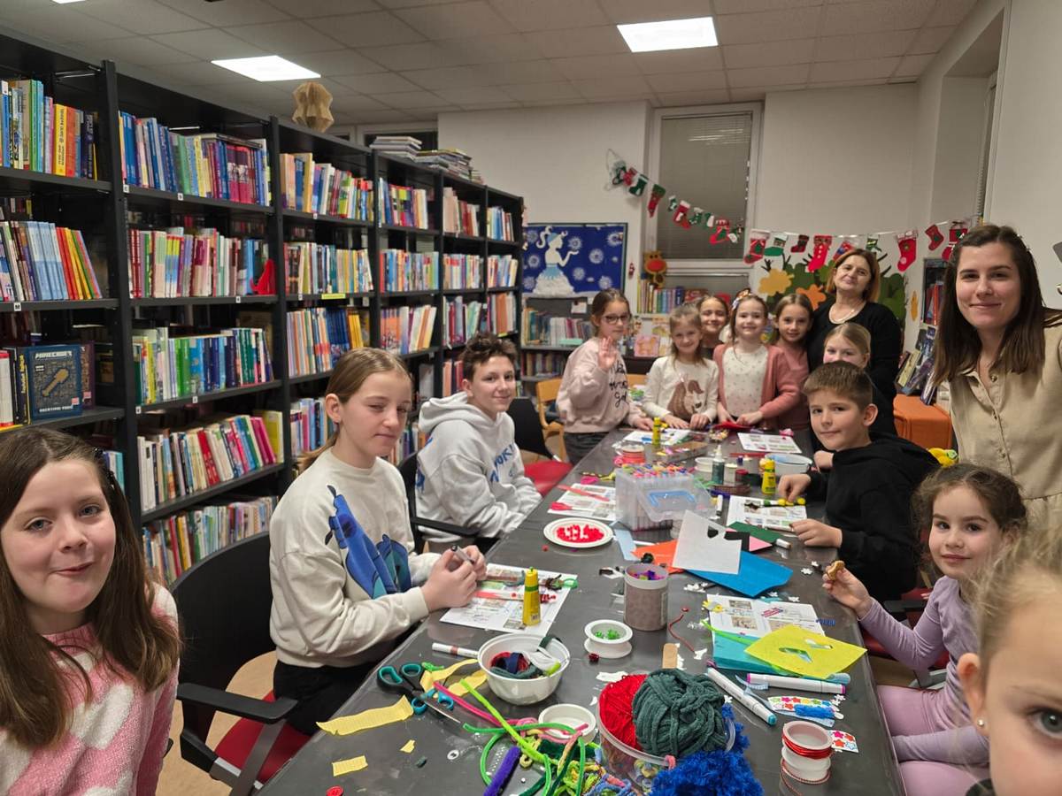 Za unutra 2 Kreativna radionica u Knjižnici i čitaonici Goričan