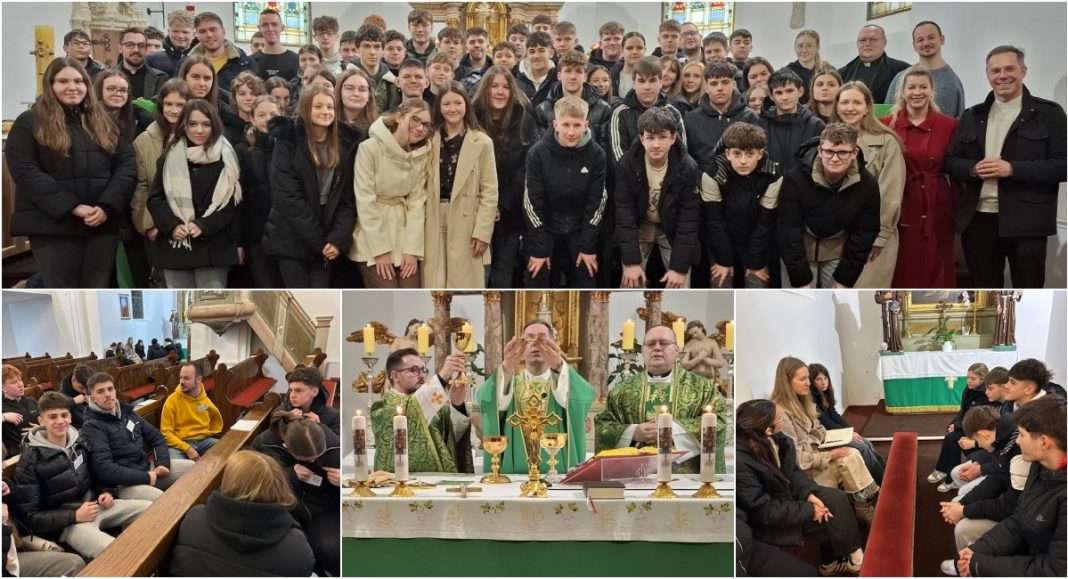 FOTO Krizmanici Župe Presvetog Trojstva u Nedelišću sudjelovali na vikend-Kursilju BeFunky collage 2026 02 02T114503.184