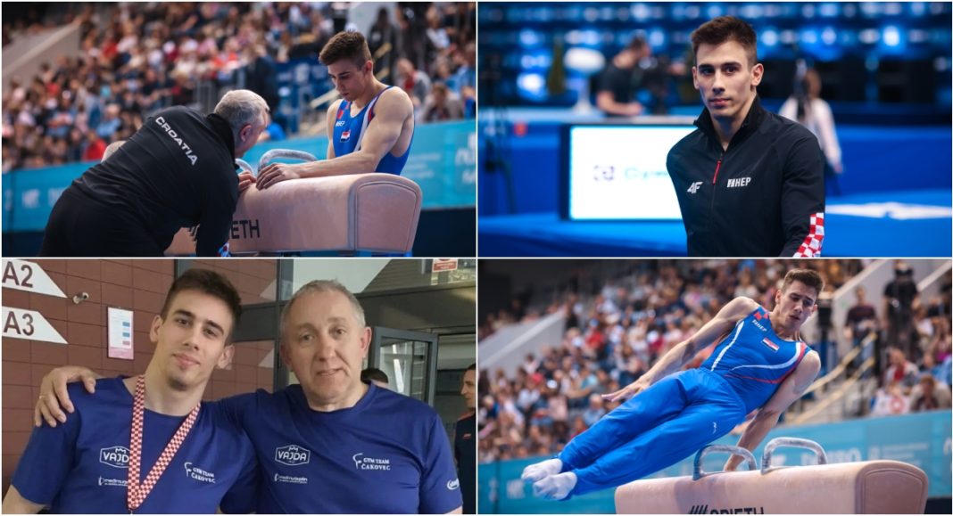 Gimnastičar Marko Sambolec najbolji u Osijeku, bez greške kreće prema Antaliji BeFunky collage 2026 02 02T151041.578