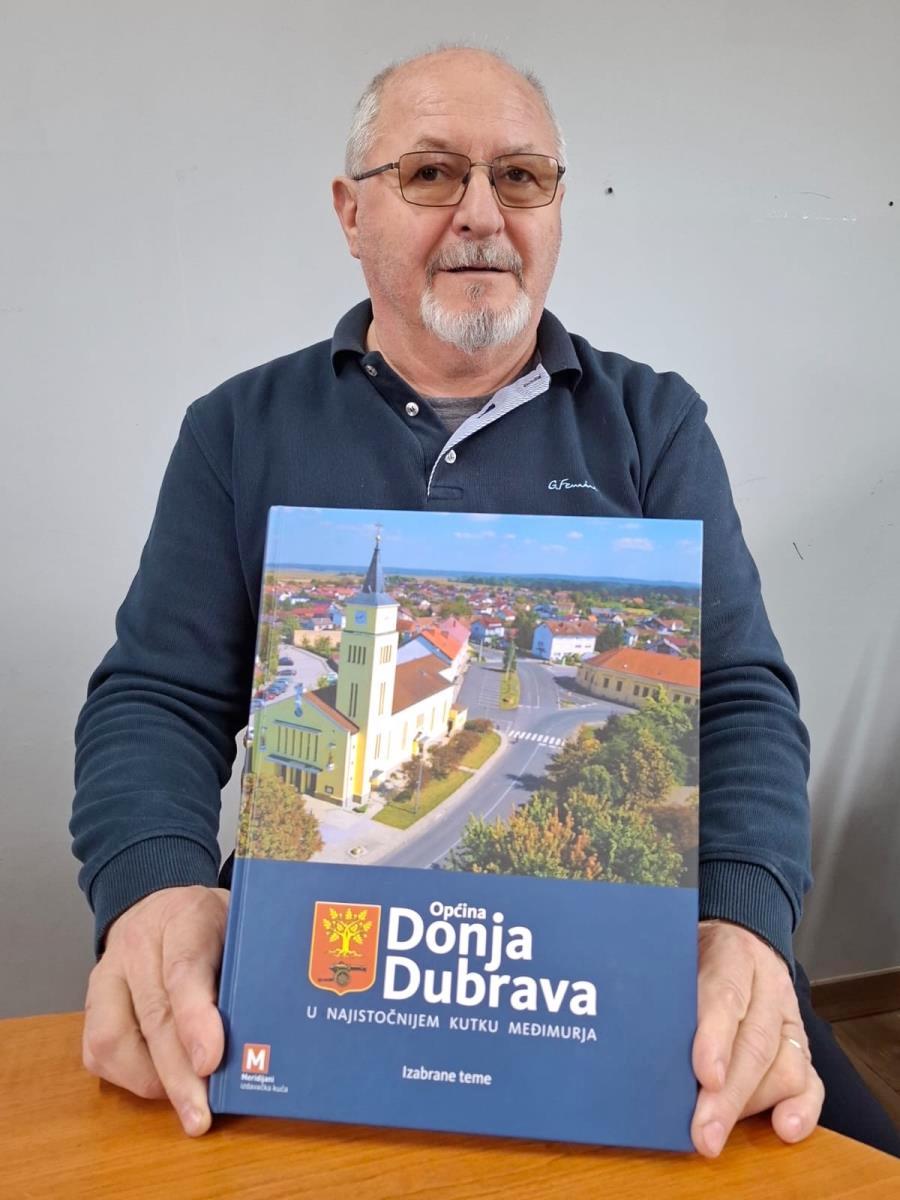 Bivši načelnik Općine Donja Dubrava Marijan Varga i monografija
