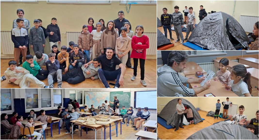 FOTO Zima je, ali snašli su se: Grupa Skauti u OŠ Kuršanec provela noć u šatorima u školskoj dvorani! GLAVNA 2026 02 03T103058.600