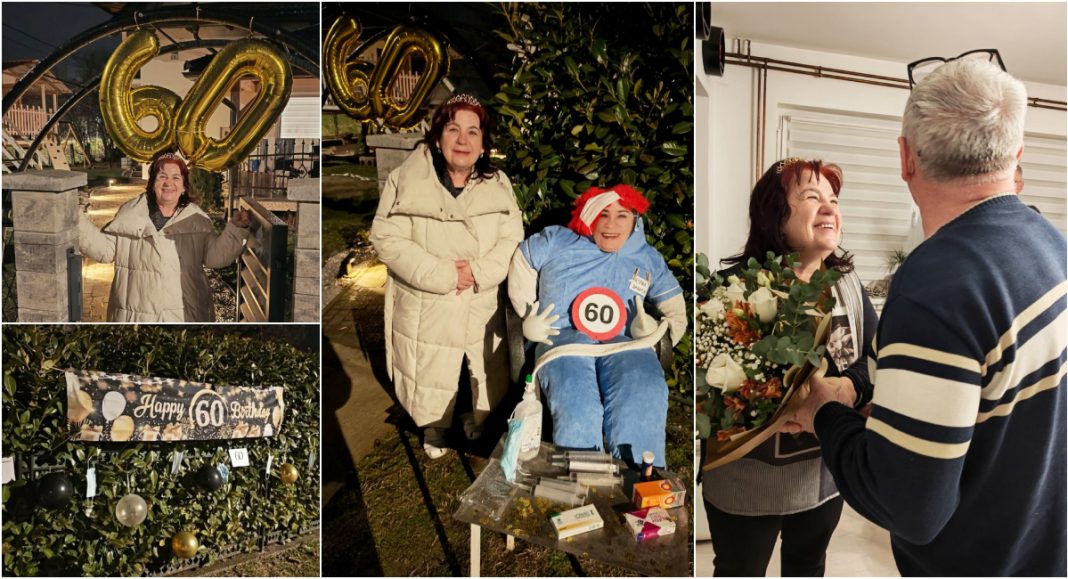 FOTO Obitelj i prijatelji ponoćnim iznenađenjem čestitali Danici Igrec 60. rođendan! GLAVNA (51)