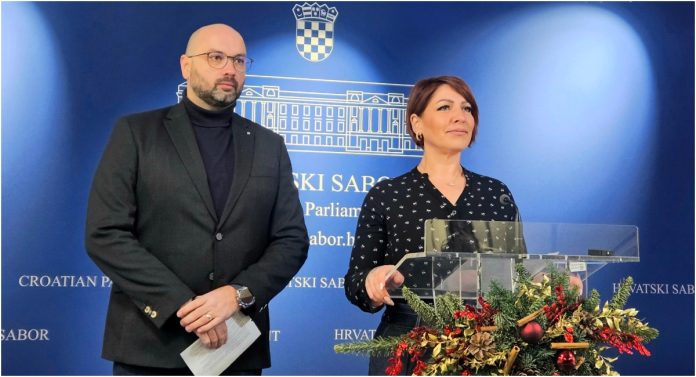 Ivica Baksa i Boška Ban zajedo u Saboru