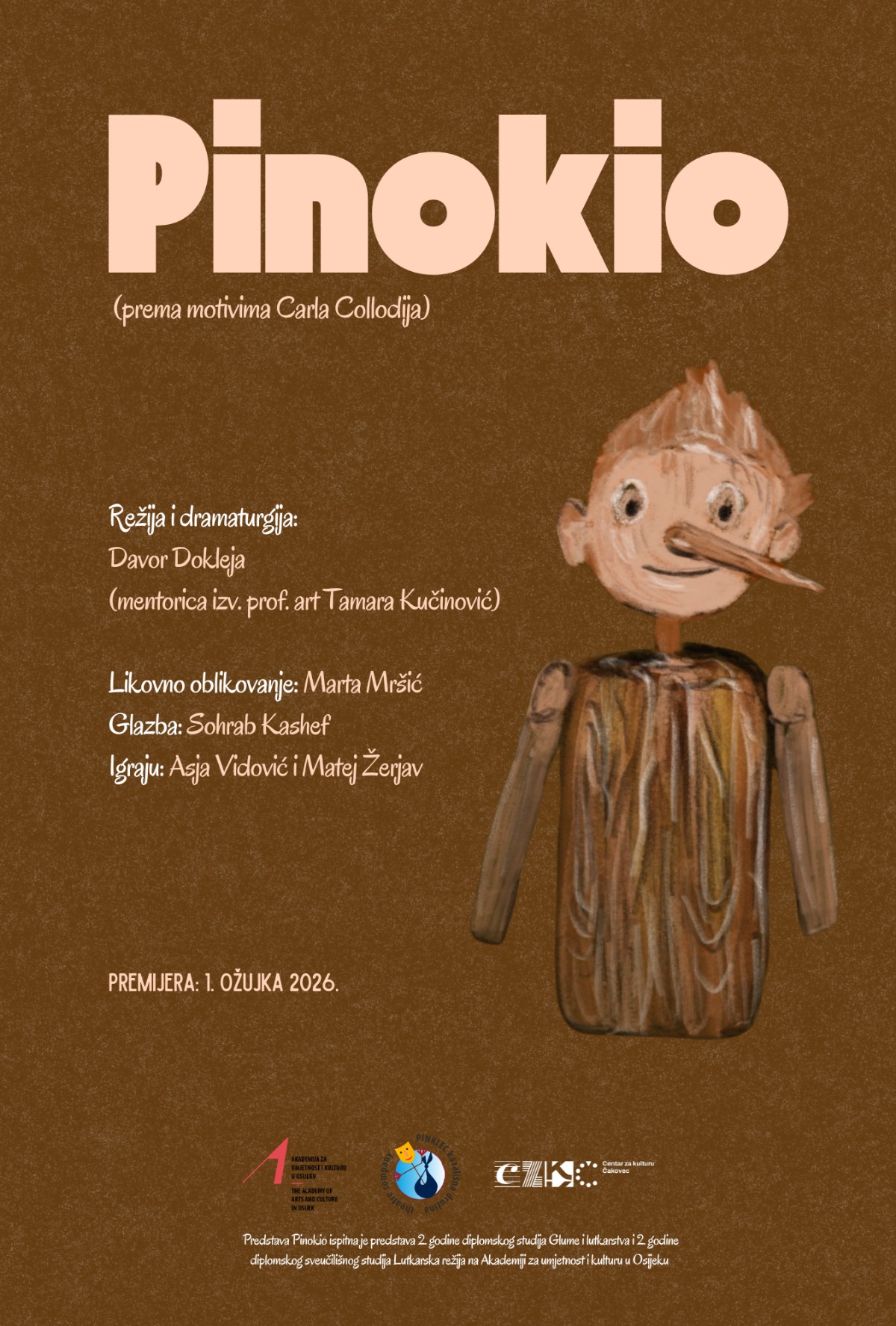 PLAKAT PINOKIO