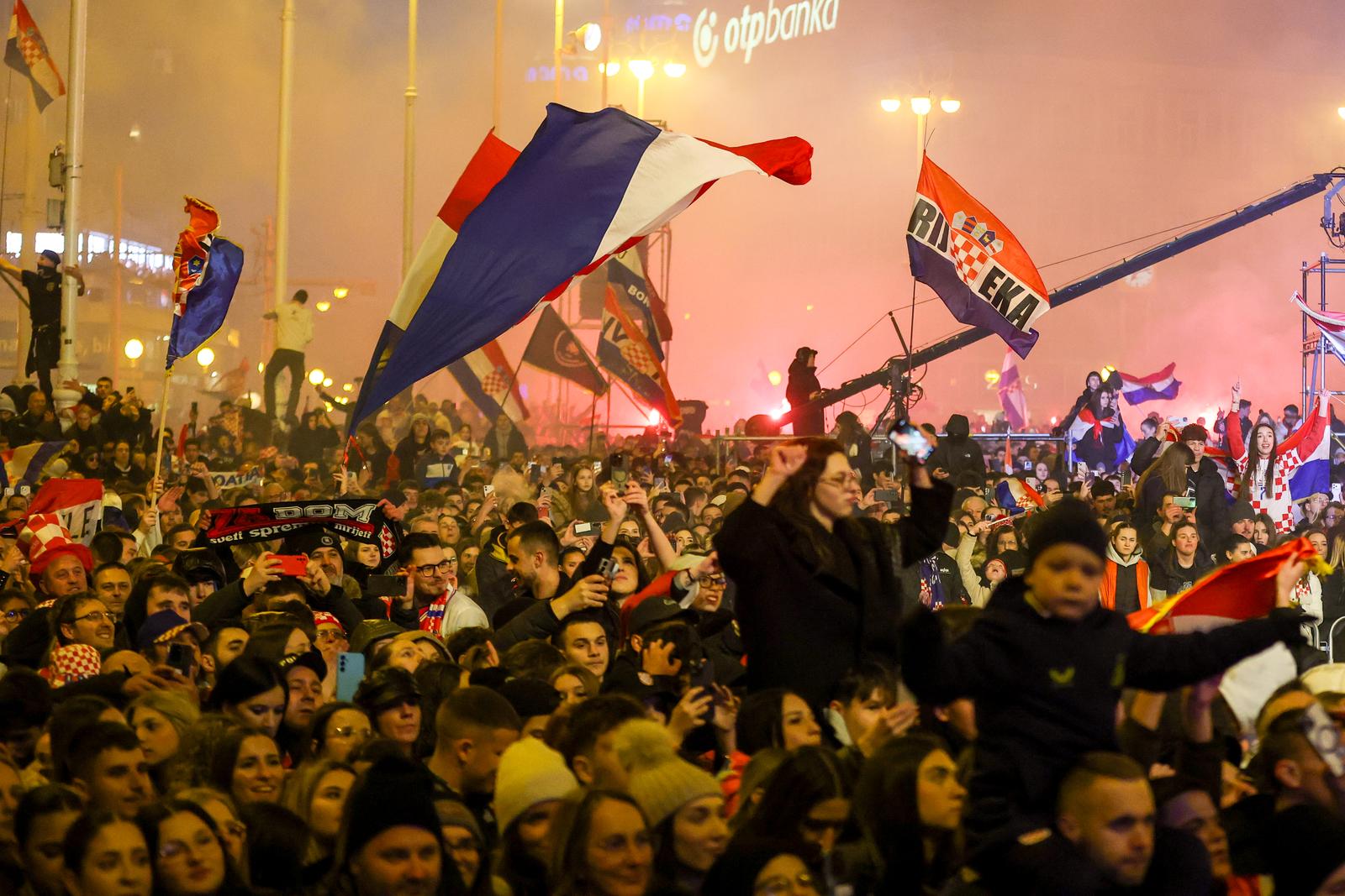 Zagreb: Svečani doček rukometnih reprezentativaca nakon osvojene bronce na Europskom prvenstvu